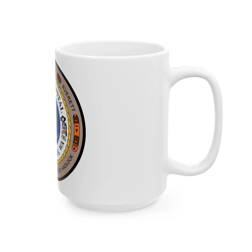 Naval Hospital Bremerton WAS 2006 (U.S. Navy) White Coffee Mug-Go Mug Yourself