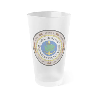 Naval Hospital Bremerton WAS 2006 (U.S. Navy) Frosted Pint Glass 16oz Default Title - Go Mug Yourself