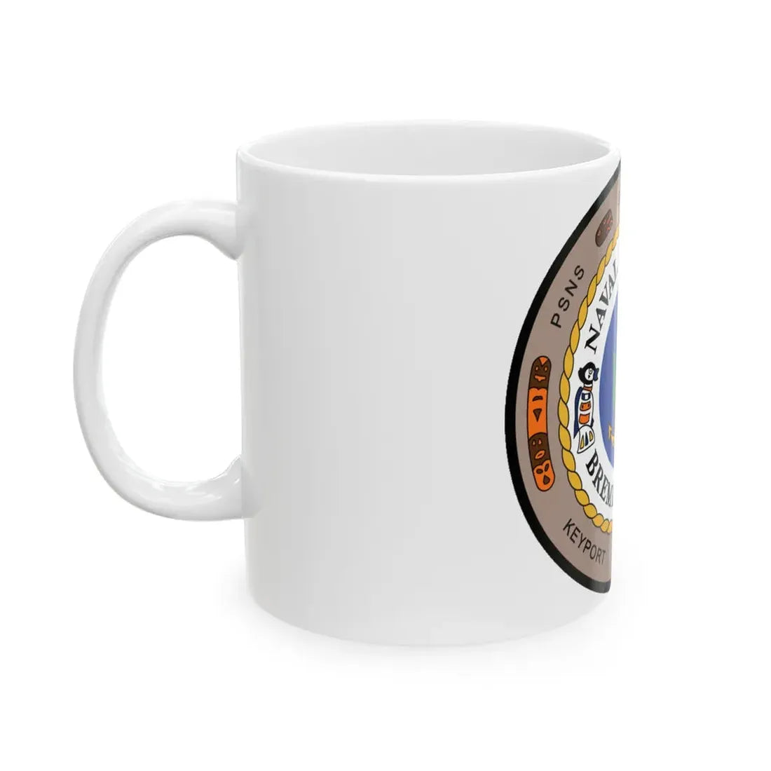 Naval Hospital Bremerton WAS 2006 (U.S. Navy) White Coffee Mug - Go Mug Yourself