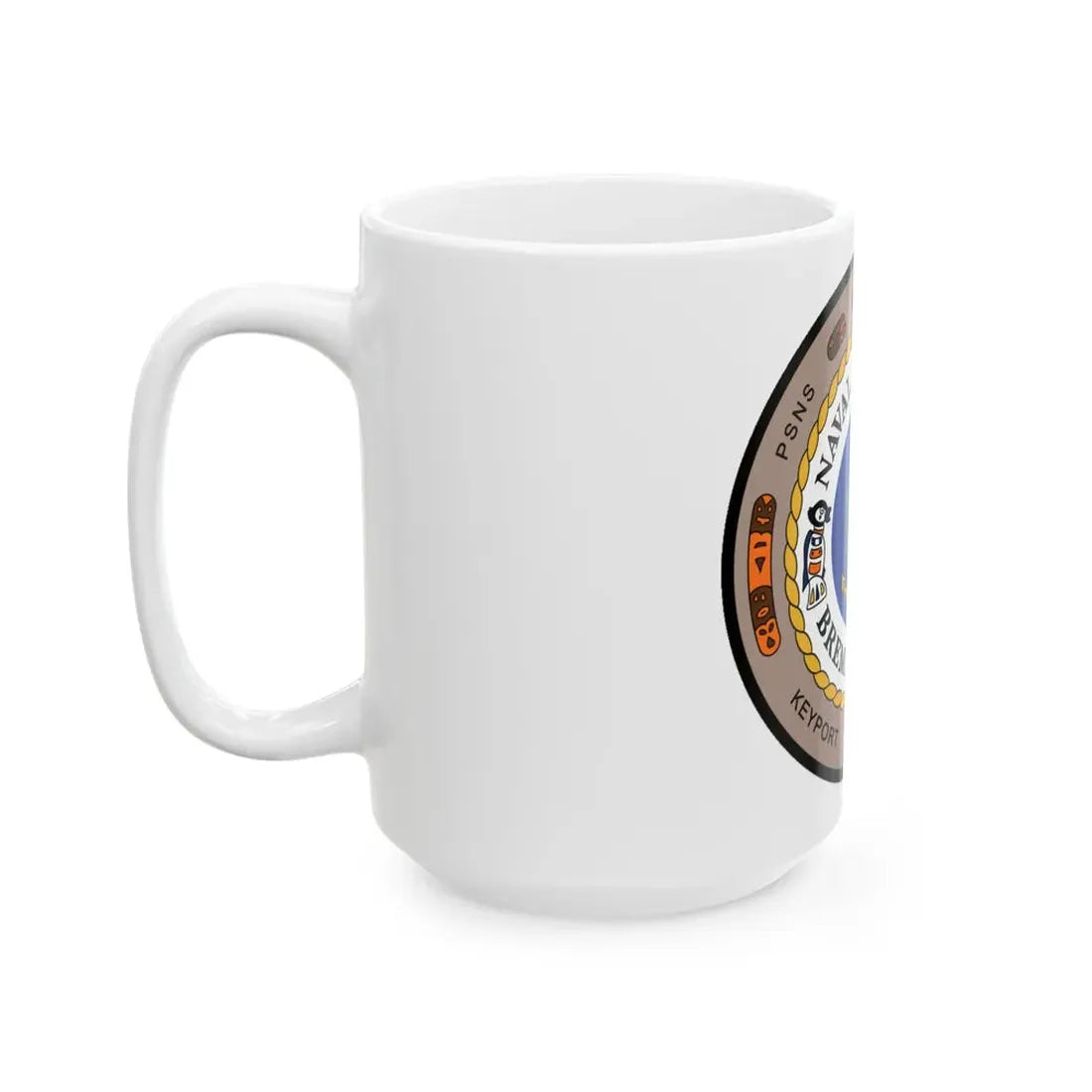 Naval Hospital Bremerton WAS 2006 (U.S. Navy) White Coffee Mug - Go Mug Yourself
