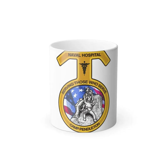 Naval Hospital Camp Pendleton (U.S. Navy) Color Changing Mug 11oz Default Title 11oz - Go Mug Yourself
