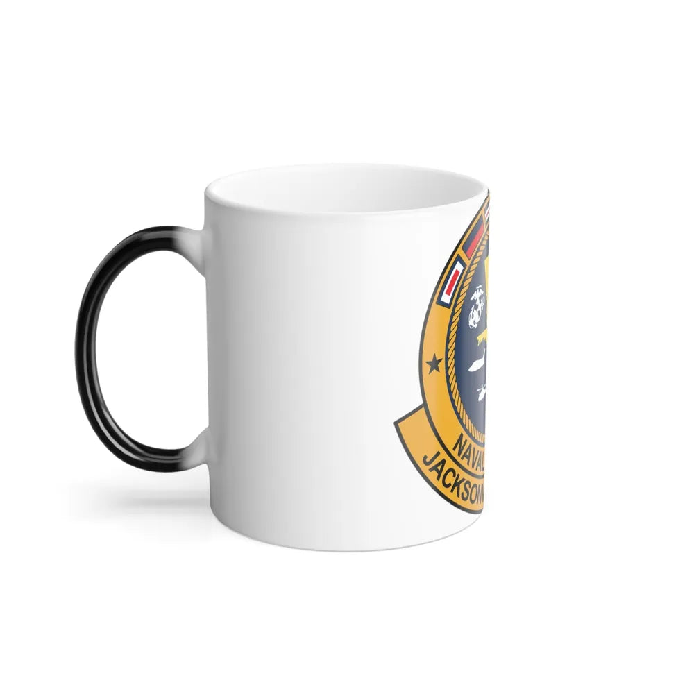 Naval Hospital Jacksonville (U.S. Navy) Color Changing Mug 11oz-Go Mug Yourself