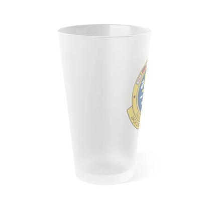 Naval Hospital Jacksonville (U.S. Navy) Frosted Pint Glass 16oz - Go Mug Yourself