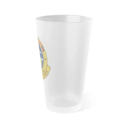 Naval Hospital Jacksonville (U.S. Navy) Frosted Pint Glass 16oz - Go Mug Yourself