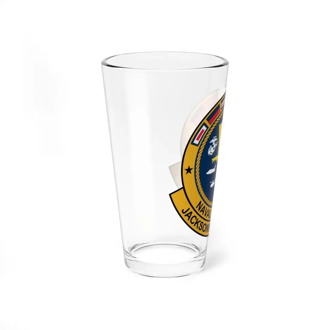 Naval Hospital Jacksonville (U.S. Navy) Pint Glass 16oz - Go Mug Yourself