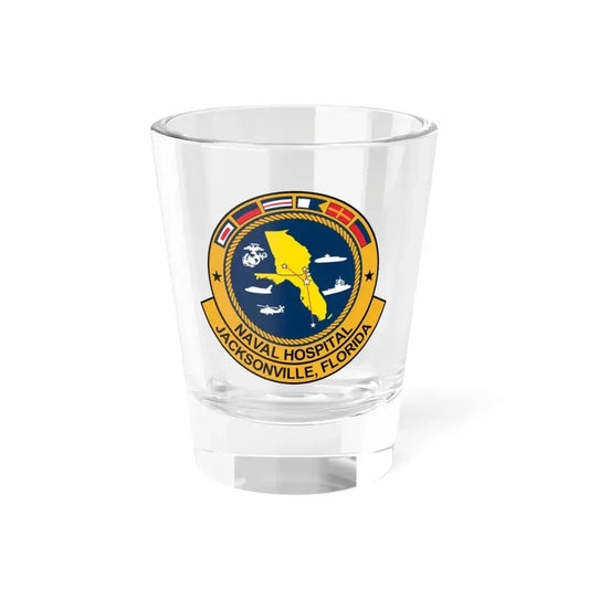 Naval Hospital Jacksonville (U.S. Navy) Shot Glass 1.5oz 1.5oz - Go Mug Yourself