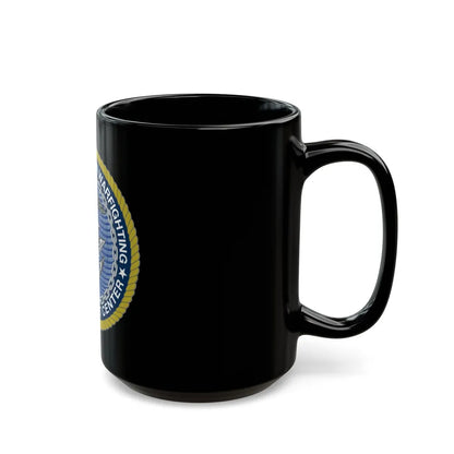 Naval Information Warfighting Development Center (U.S. Navy) Black Coffee Mug-Go Mug Yourself