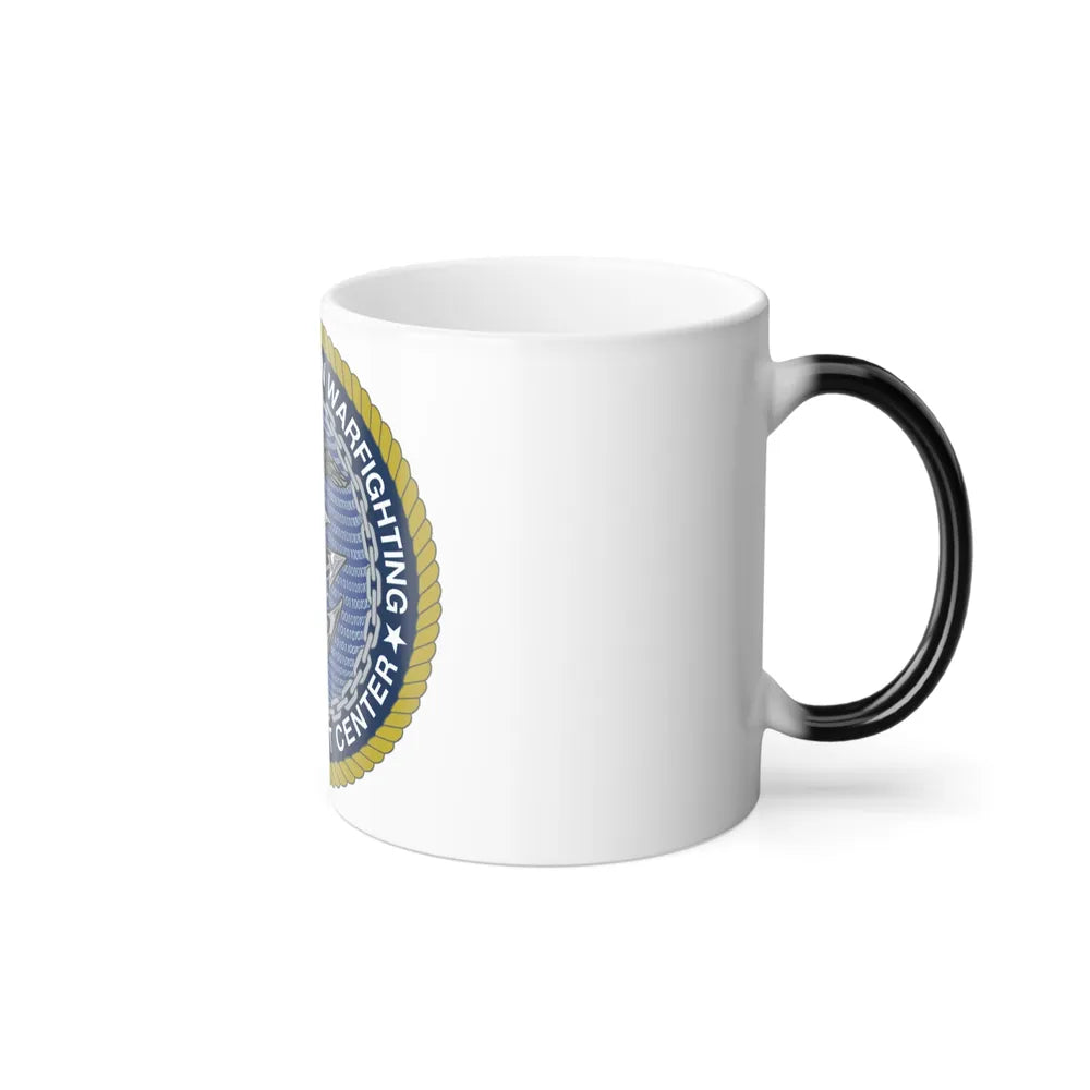 Naval Information Warfighting Development Center (U.S. Navy) Color Changing Mug 11oz-Go Mug Yourself