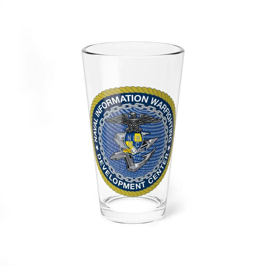 Naval Information Warfighting Development Center (U.S. Navy) Pint Glass 16oz 16oz - Go Mug Yourself