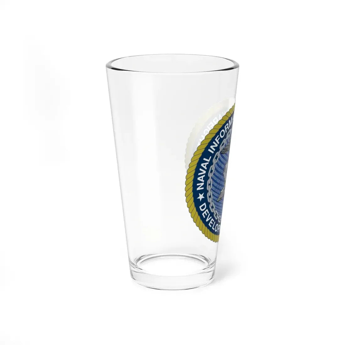 Naval Information Warfighting Development Center (U.S. Navy) Pint Glass 16oz - Go Mug Yourself