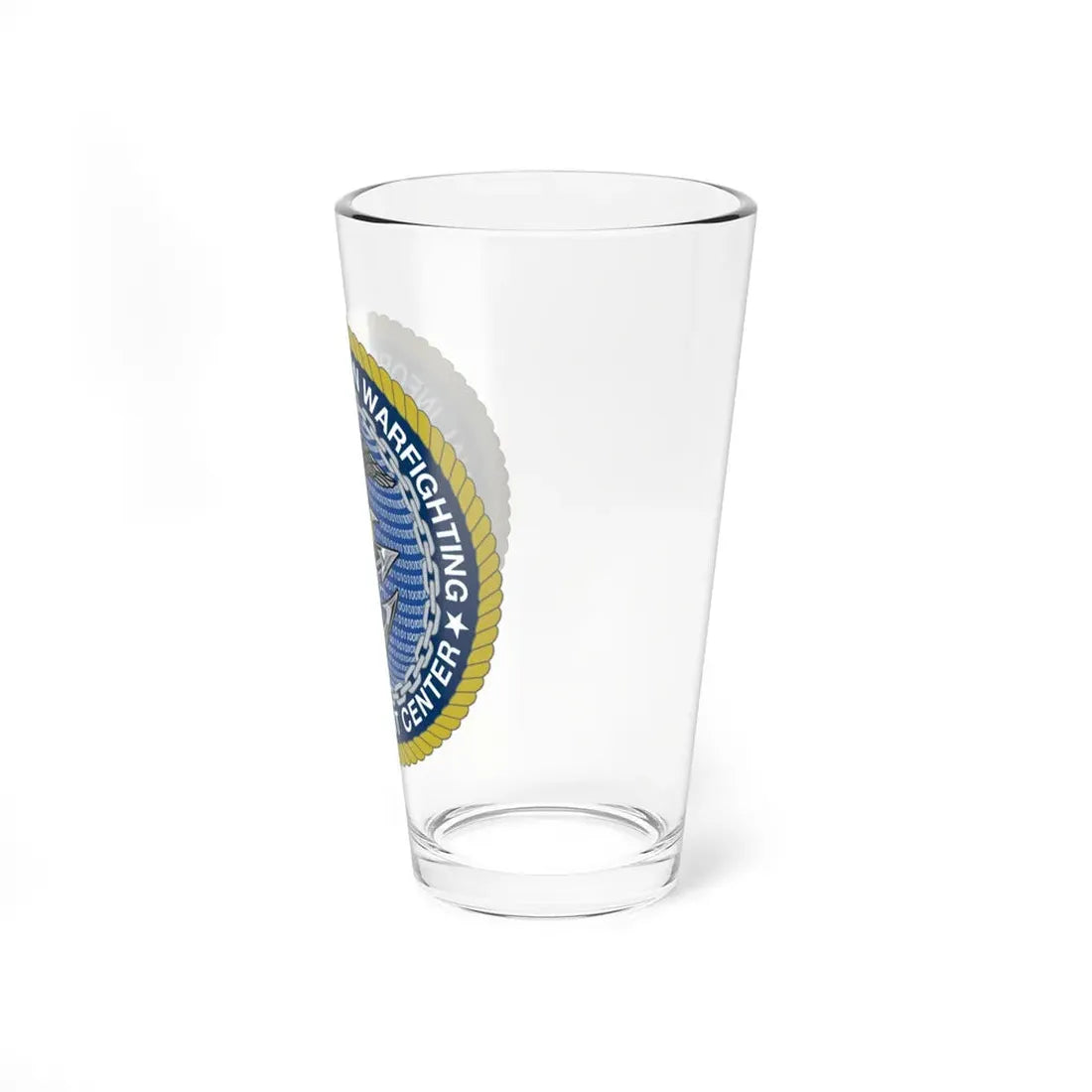 Naval Information Warfighting Development Center (U.S. Navy) Pint Glass 16oz - Go Mug Yourself