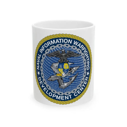 Naval Information Warfighting Development Center (U.S. Navy) White Coffee Mug 11oz - Go Mug Yourself