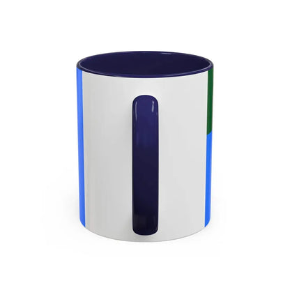 Naval Jack of Algeria - Accent Coffee Mug - Go Mug Yourself