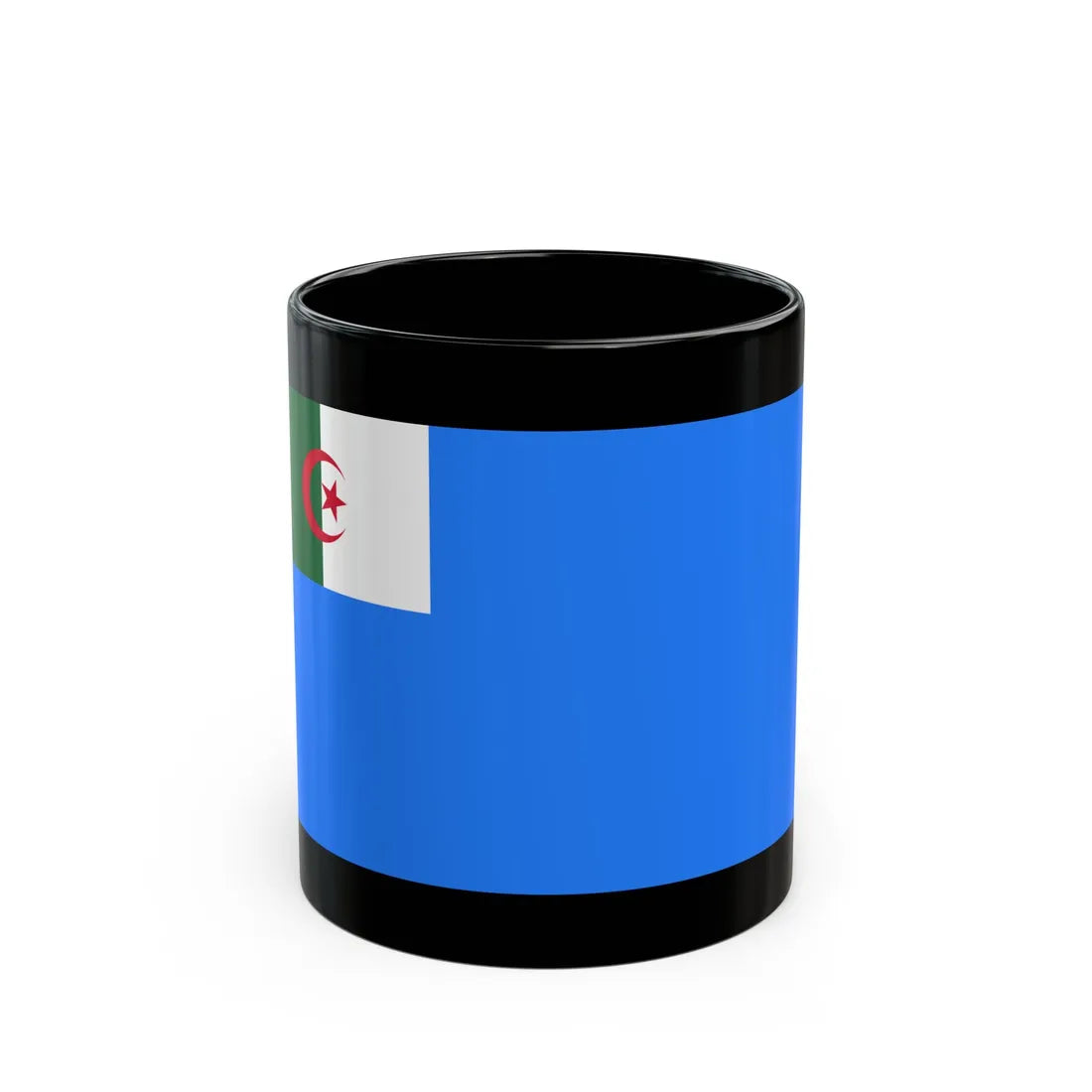 Naval Jack of Algeria - Black Coffee Mug 11oz - Go Mug Yourself