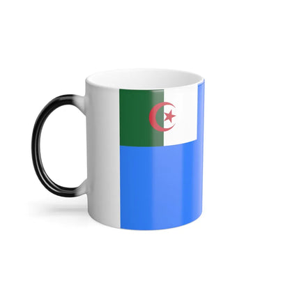 Naval Jack of Algeria - Color Changing Coffee Mug-Go Mug Yourself