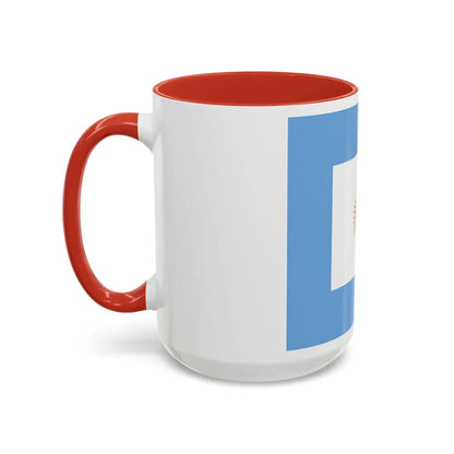 Naval Jack of Argentina - Accent Coffee Mug - Go Mug Yourself