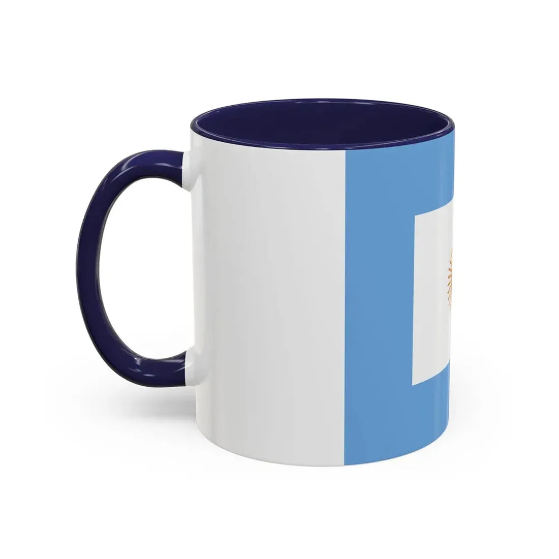 Naval Jack of Argentina - Accent Coffee Mug - Go Mug Yourself