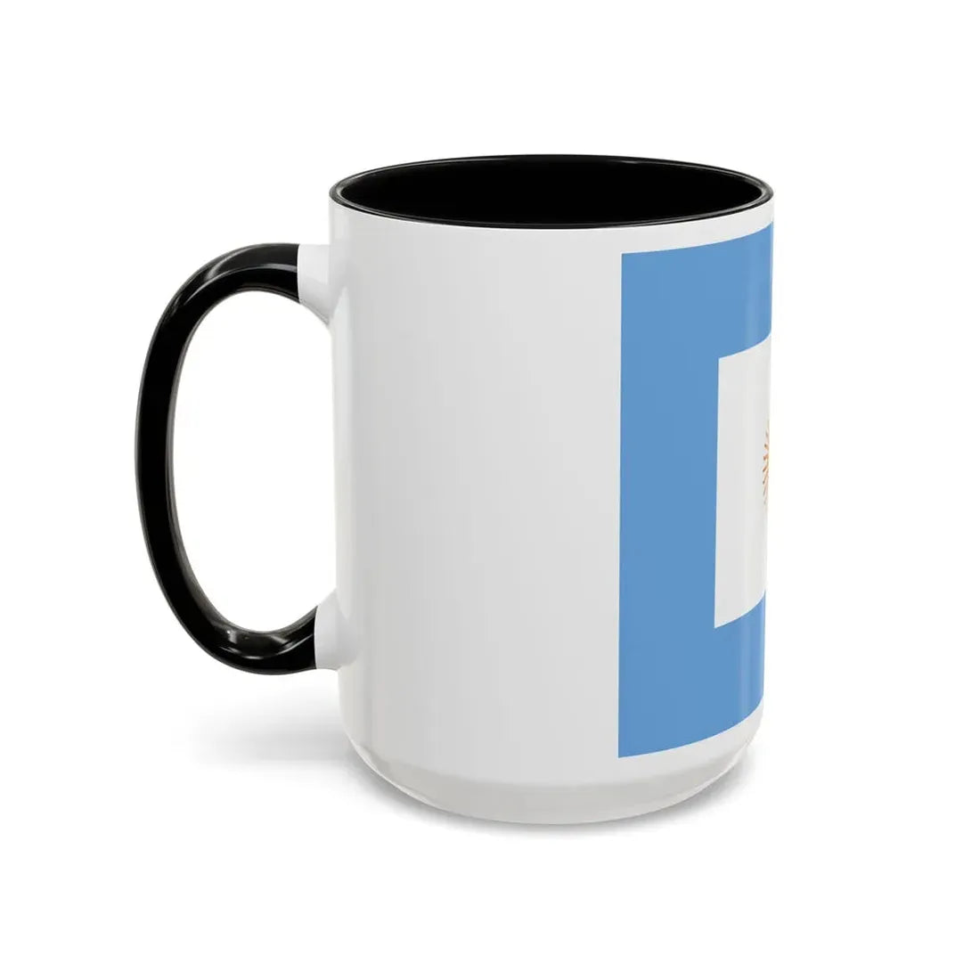 Naval Jack of Argentina - Accent Coffee Mug - Go Mug Yourself