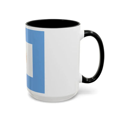 Naval Jack of Argentina - Accent Coffee Mug - Go Mug Yourself