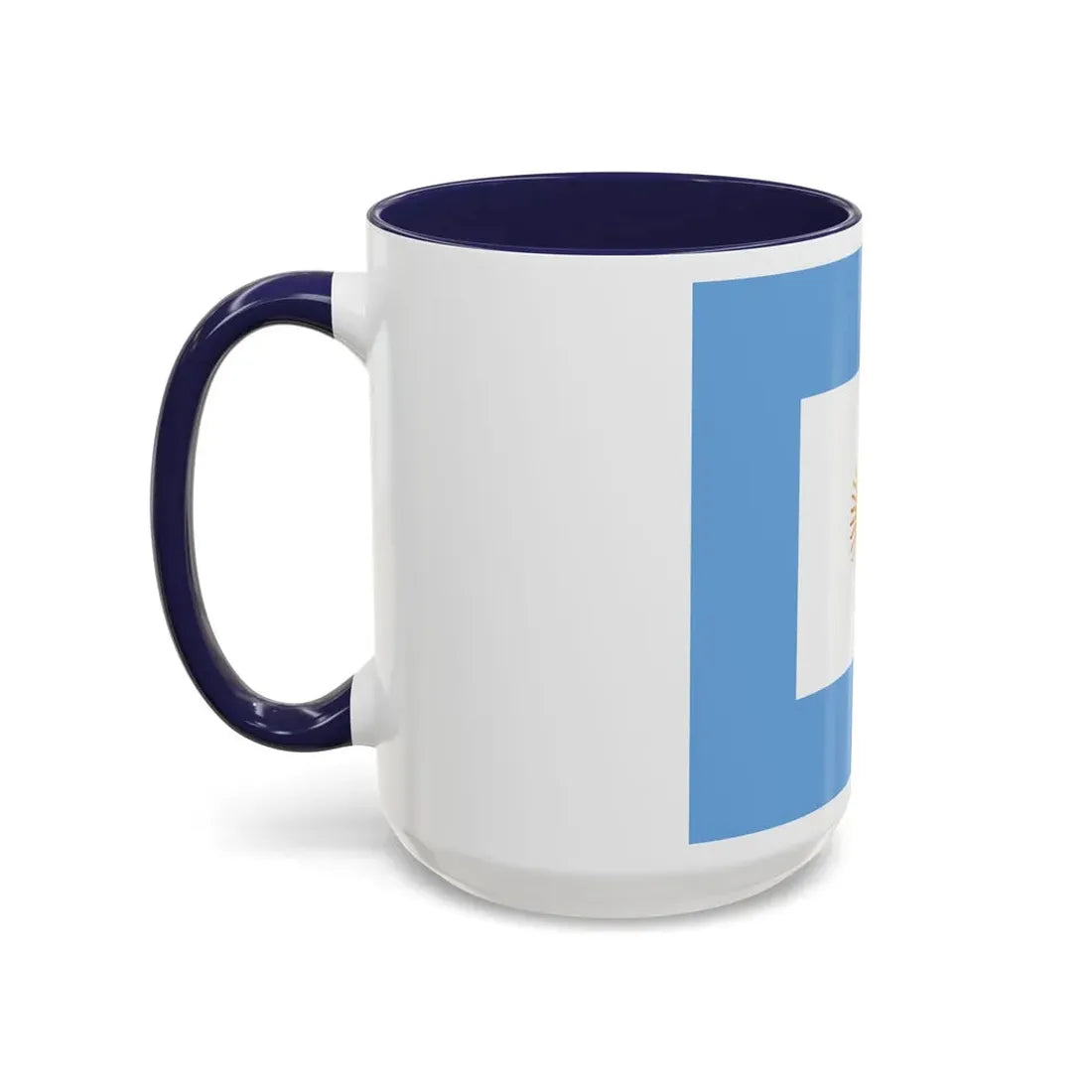 Naval Jack of Argentina - Accent Coffee Mug - Go Mug Yourself
