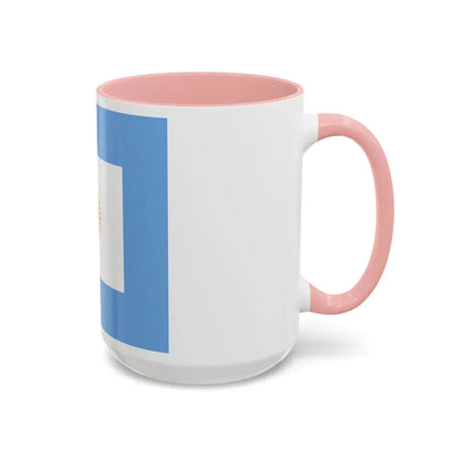 Naval Jack of Argentina - Accent Coffee Mug - Go Mug Yourself