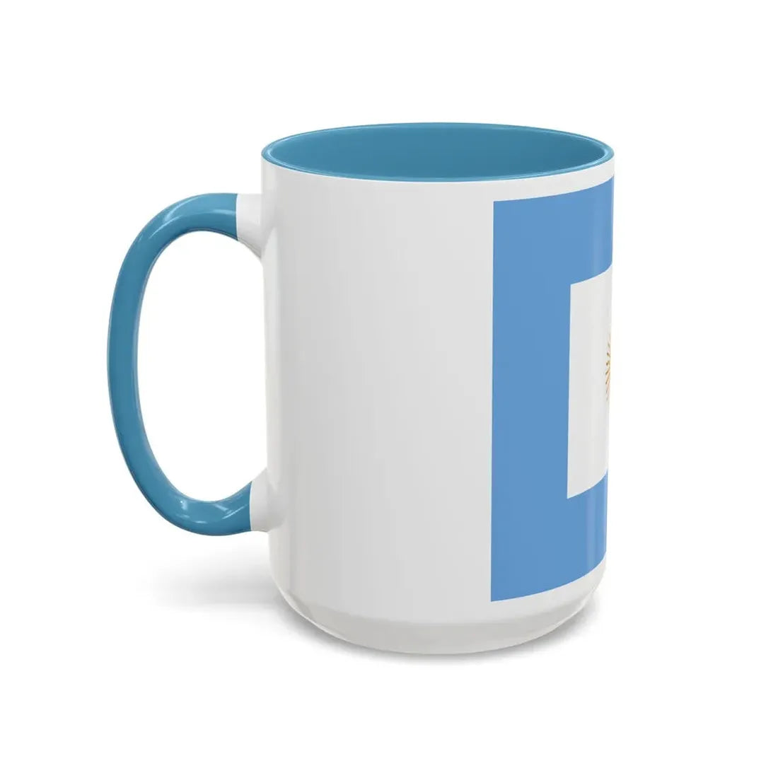 Naval Jack of Argentina - Accent Coffee Mug - Go Mug Yourself