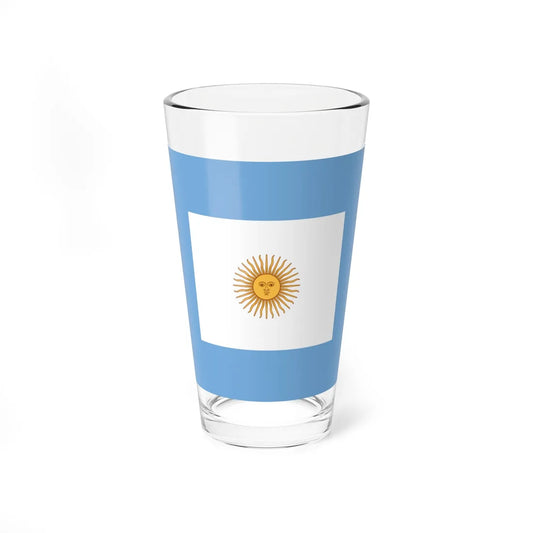 Naval Jack of Argentina - Pint Glass 16oz 16oz - Go Mug Yourself