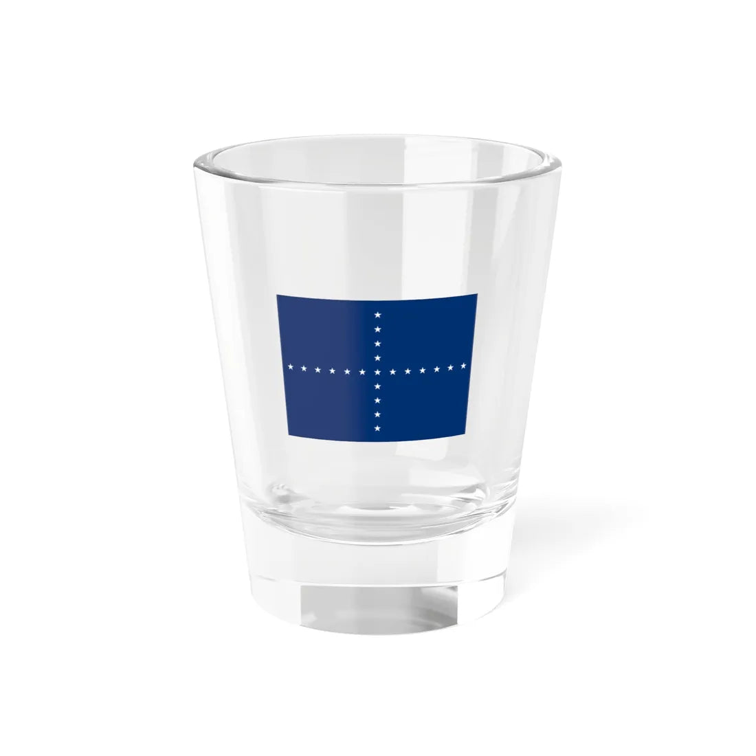 Naval Jack of Brazil 3-4 ratio (Brazil) Shot Glass 1.5oz 1.5oz - Go Mug Yourself
