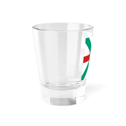 Naval jack of Bulgaria 1908-1949 (Bulgaria) Shot Glass 1.5oz - Go Mug Yourself