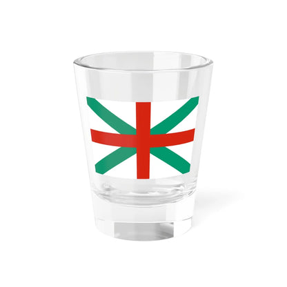 Naval Jack of Bulgaria (Bulgaria) Shot Glass 1.5oz 1.5oz - Go Mug Yourself