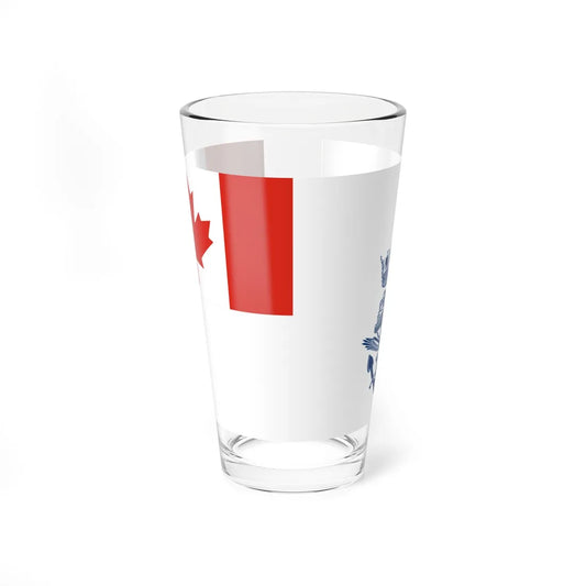 Naval Jack of Canada 1968-2013 (Canada) Pint Glass 16oz 16oz - Go Mug Yourself