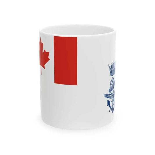 Naval Jack of Canada 1968-2013 (Canada) White Coffee Mug 11oz - Go Mug Yourself