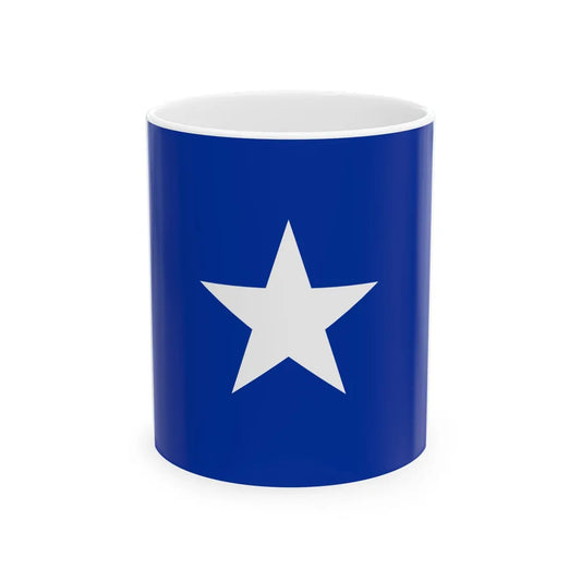 Naval Jack of Chile (Chile) White Coffee Mug 11oz - Go Mug Yourself