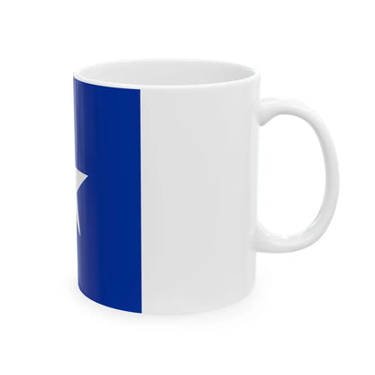 Naval Jack of Chile (Chile) White Coffee Mug - Go Mug Yourself