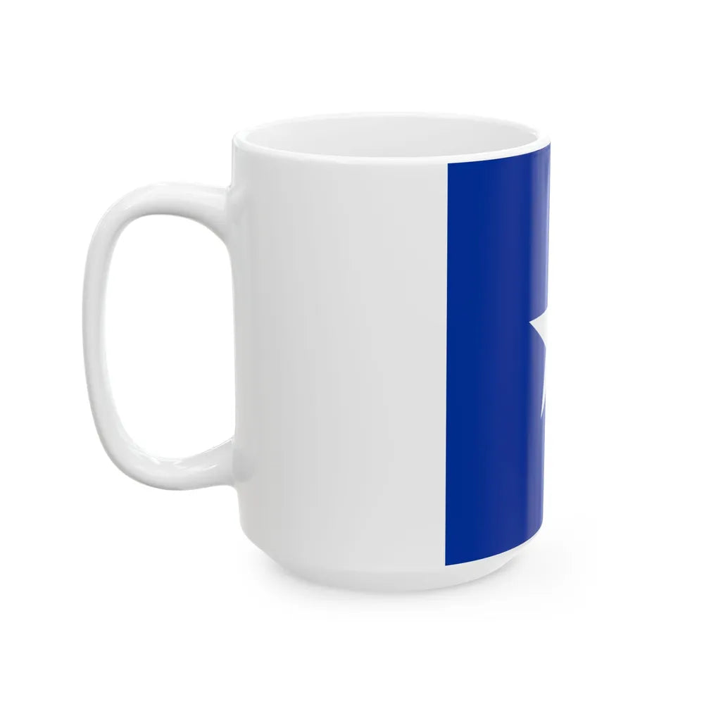 Naval Jack of Chile (Chile) White Coffee Mug - Go Mug Yourself