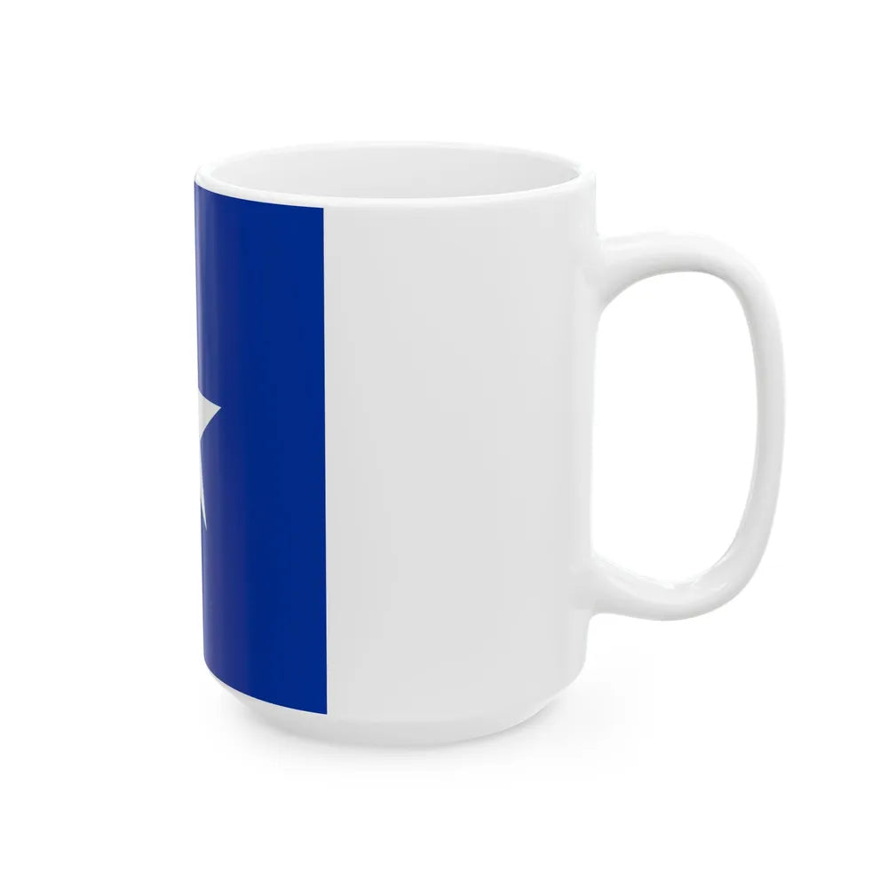 Naval Jack of Chile (Chile) White Coffee Mug - Go Mug Yourself