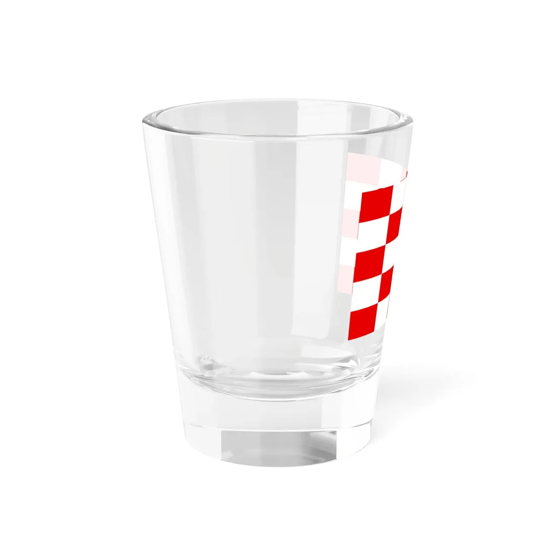 Naval jack of Croatia 1944-1945 (Croatia) Shot Glass 1.5oz - Go Mug Yourself