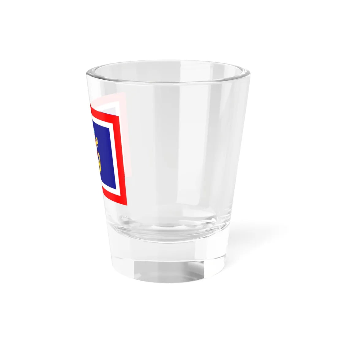 Naval jack of Croatia (Croatia) Shot Glass 1.5oz - Go Mug Yourself