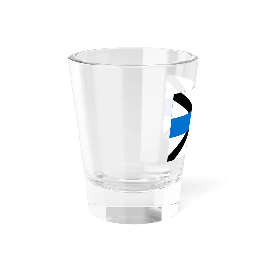 Naval Jack of Estonia (Estonia) Shot Glass 1.5oz - Go Mug Yourself