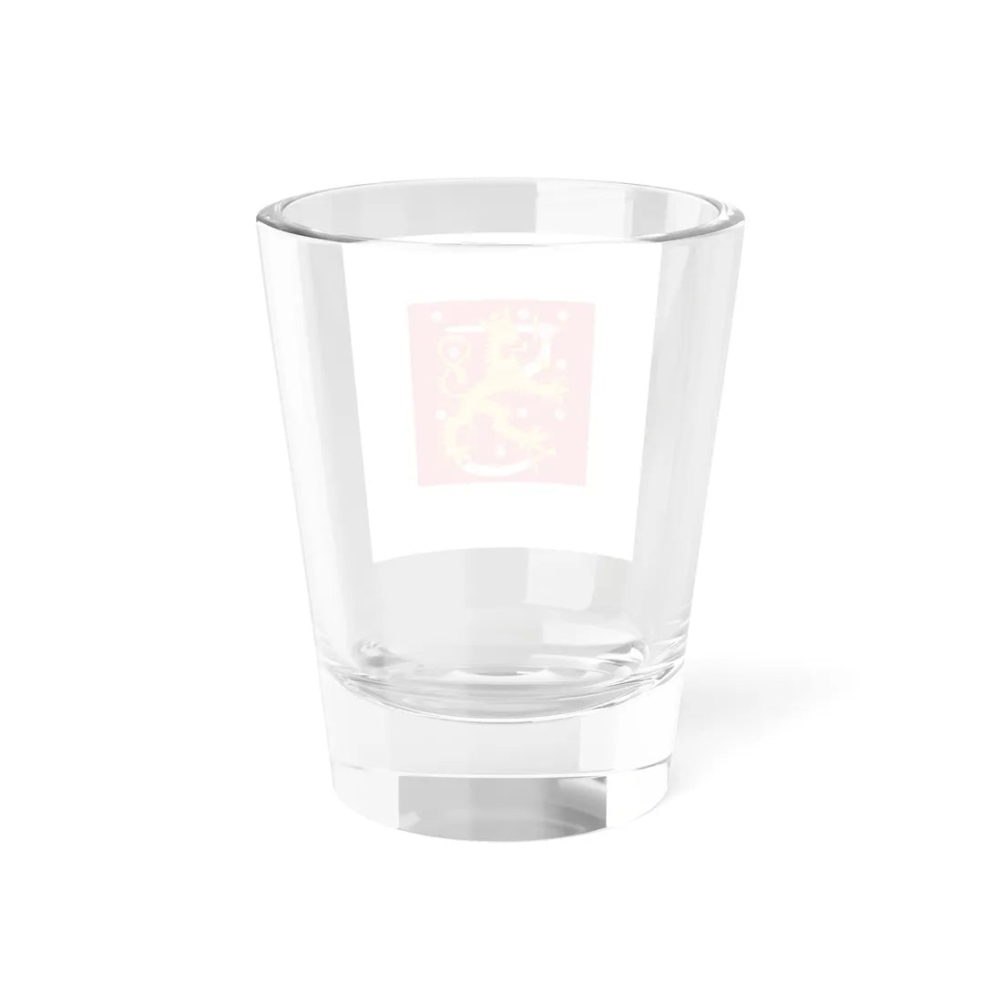 Naval jack of Finland (Finland) Shot Glass 1.5oz - Go Mug Yourself