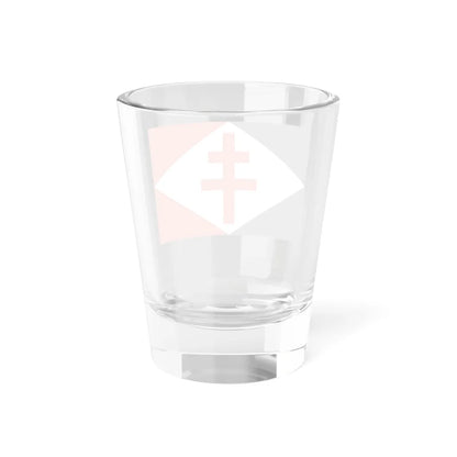 Naval Jack of Free France (Belgium) Shot Glass 1.5oz - Go Mug Yourself