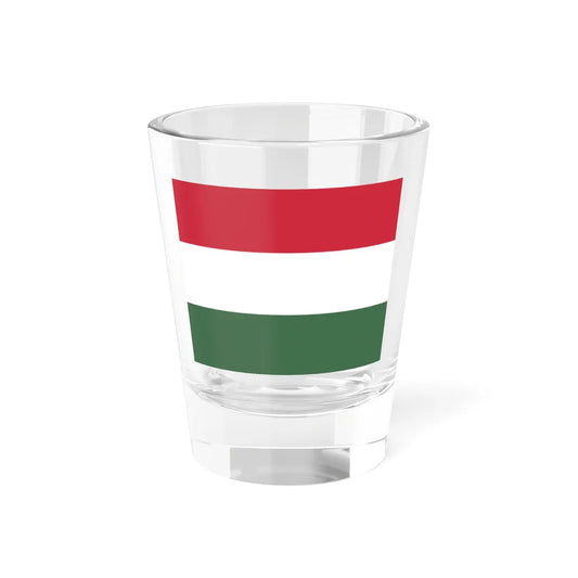 Naval Jack of Hungary 1921-1945 (Hungary) Shot Glass 1.5oz 1.5oz - Go Mug Yourself