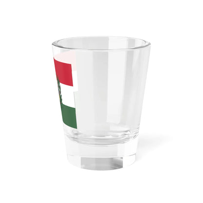 Naval Jack of Hungary 1939-1945 (Hungary) Shot Glass 1.5oz - Go Mug Yourself