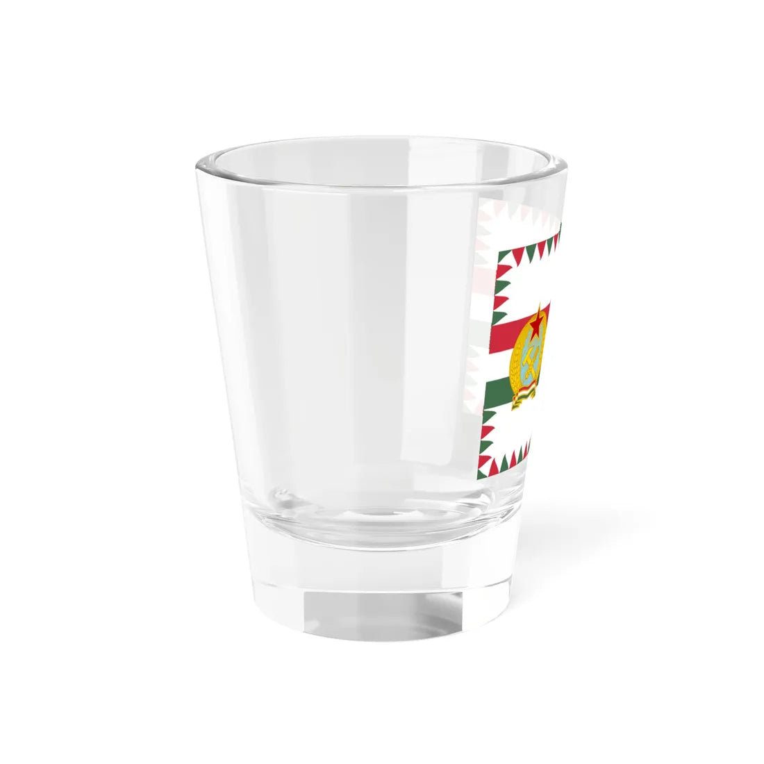 Naval Jack of Hungary 1950-1955 (Hungary) Shot Glass 1.5oz - Go Mug Yourself