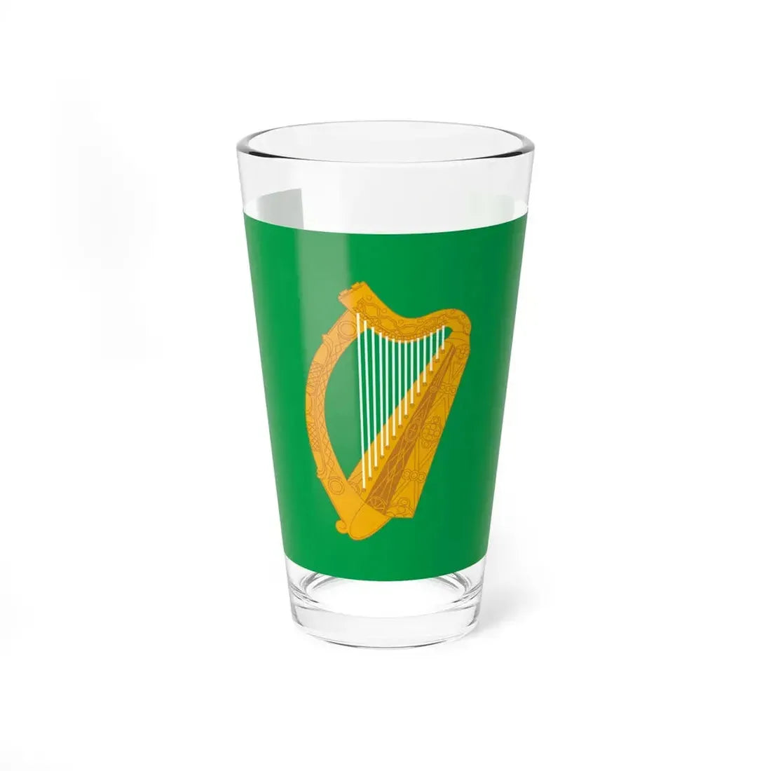 Naval jack of Ireland (Ireland) Pint Glass 16oz 16oz - Go Mug Yourself