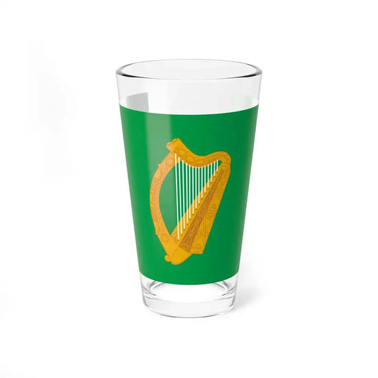 Naval jack of Ireland (Ireland) Pint Glass 16oz 16oz - Go Mug Yourself