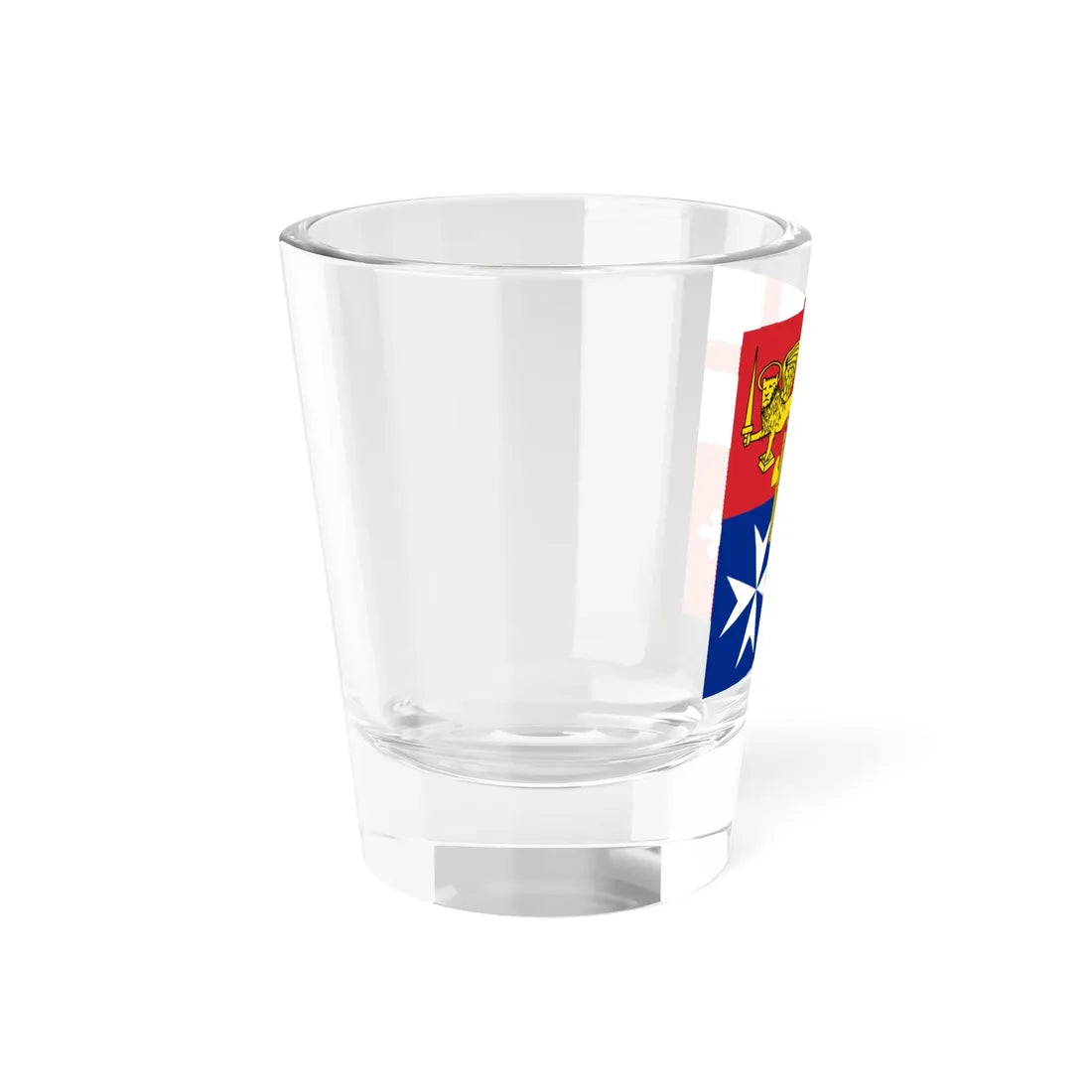 Naval Jack of Italy proposed in 1943 (Italy) Shot Glass 1.5oz - Go Mug Yourself