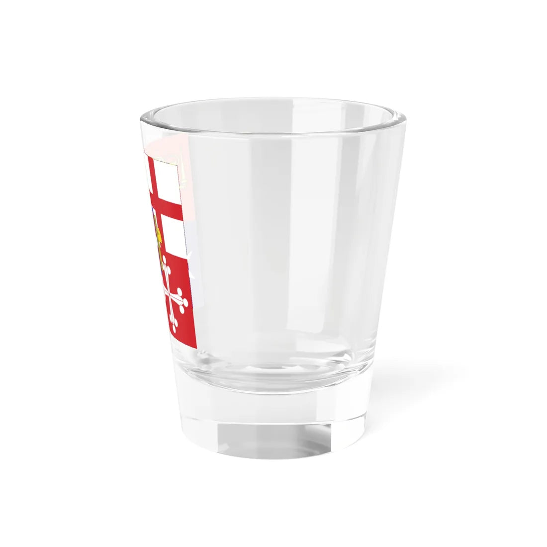 Naval Jack of Italy proposed in 1943 (Italy) Shot Glass 1.5oz - Go Mug Yourself