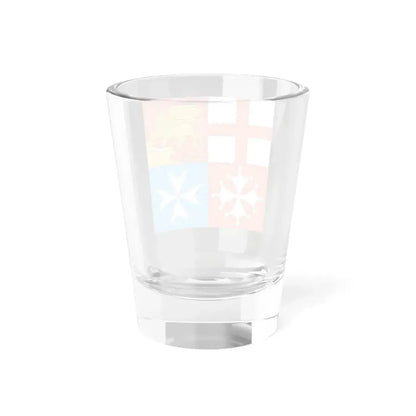 Naval Jack of Italy verso (Italy) Shot Glass 1.5oz - Go Mug Yourself