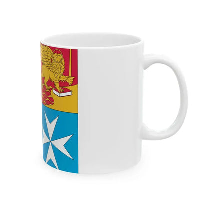Naval Jack of Italy verso (Italy) White Coffee Mug - Go Mug Yourself
